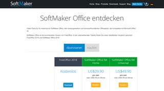 
                            3. Vergleich: FreeOffice und SoftMaker Office