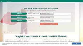 
                            13. Vergleich zwischen IKK classic und IKK Südwest