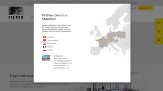 
                            3. Vergleichsliste - SF-Filter AG