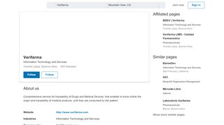 
                            5. Verifarma | LinkedIn