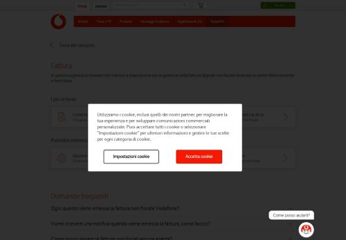 
                            8. Verifica costi e Conto Telefonico Dettaglio SIM - Vodafone