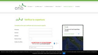 
                            2. Verifica la copertura - www.ariamax.it