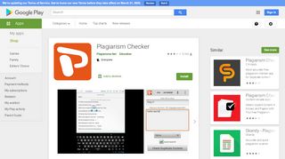
                            12. Verificador de plágio – Apps no Google Play