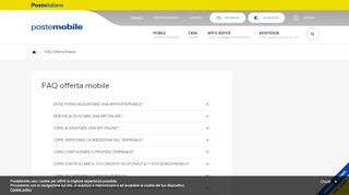 
                            5. Verificare il credito e i bonus residui | PosteMobile