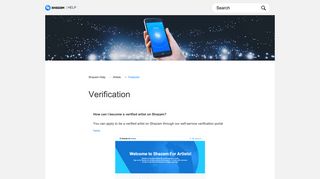 
                            12. Verification – Shazam Help