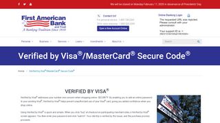 
                            9. Verified by Visa/MasterCard SecureCode