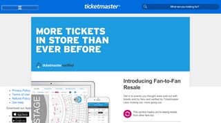 
                            13. Verified Tickets by Ticketmaster | Official Fan Ticket Marketplace