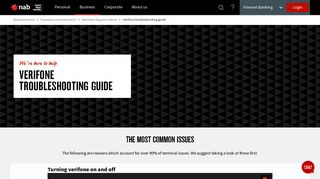 
                            12. Verifone Terminal Troubleshooting Guide - NAB