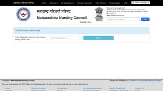 
                            5. Verify Nurses Authenticity - Maharashtra Nursing Council