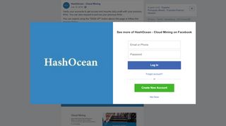 
                            3. Verify your accounts to get access and... - HashOcean - Cloud ...