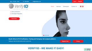 
                            2. VerifyID - ID Verfication