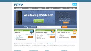 
                            6. Verio | Web Hosting, Unix Hosting, Windows Hosting, Email, Web ...