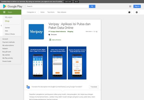 
                            3. Veripay : Aplikasi Isi Pulsa dan Paket Data Online - Aplikasi di Google ...