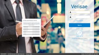 
                            1. Verisae Central Application - EMEA - Retail