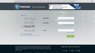 
                            2. Verisign Managed DNS Portal