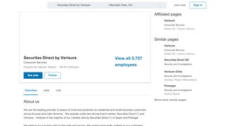 
                            11. Verisure Securitas Direct | LinkedIn