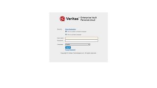 
                            5. Veritas Enterprise Vault.cloud Personal Archive