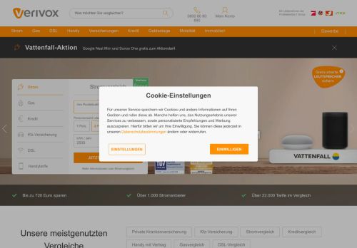 
                            3. Verivox-Vertragsmanager: Verträge verwalten leicht gemacht!