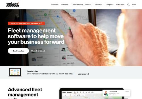 
                            12. Verizon Connect: Fleet Management Software and Solutions