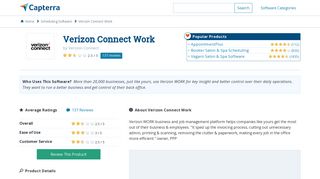 
                            12. Verizon Connect Work Reviews and Pricing - 2019 - Capterra