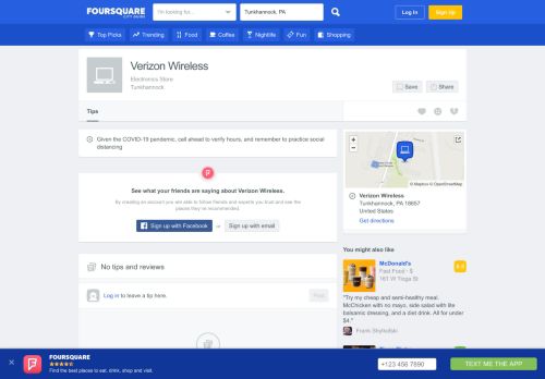 
                            7. Verizon Wireless - Tunkhannock, PA - Foursquare
