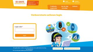 
                            1. Verkeerstoets oefenen login | De Grote Verkeerstoets