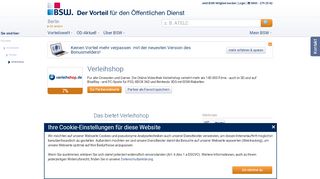 
                            8. Verleihshop: 7% Vorteil | bsw.de