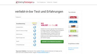 
                            7. verliebt-in-bw Test und Erfahrungen - DatingTestsieger.de