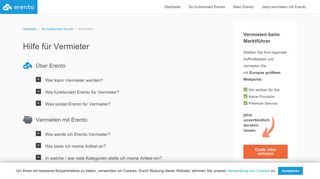 
                            3. Vermieter FAQ – Häufige Fragen und Antworten für ... - Erento.com