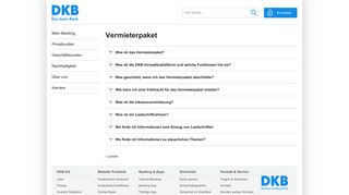 
                            3. Vermieterpaket | DKB AG