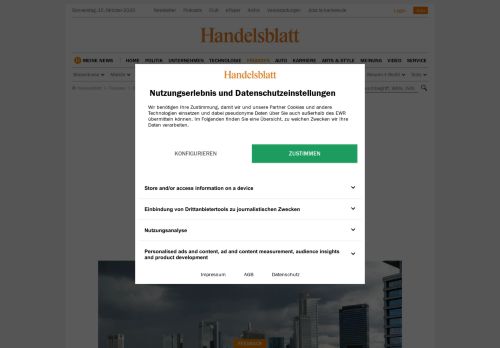 
                            7. Vermögensverwaltung : Frankfurt Trust verschwindet - Handelsblatt