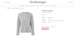 
                            7. VERO MODA TRUIEN 10201742 YLDA - Blue Wave | Solange