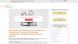 
                            9. Veröffentlichen im Selbstverlag | Amazon Kindle Direct Publishing