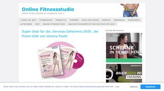 
                            11. 'Veronas Geheimnis' DVD: Super Sonderangebot! - Online FitnessStudio