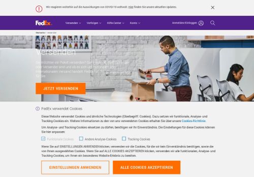 
                            7. Versand-Services | FedEx Österreich