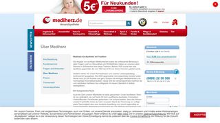 
                            10. Versandapotheke mediherz.de