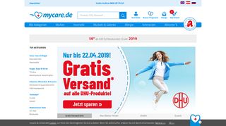 
                            2. Versandapotheke mycare.de | Günstige Online Apotheke