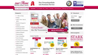 
                            2. Versandapotheke & Online Apotheke Zur Rose