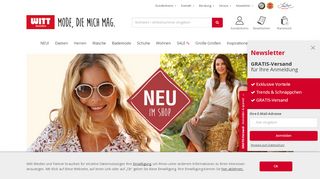 
                            1. Versandhaus WITT WEIDEN: Online Shop für Mode & Wäsche