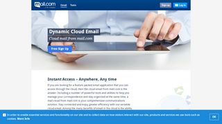 
                            2. Versatile cloud email accounts from mail.com