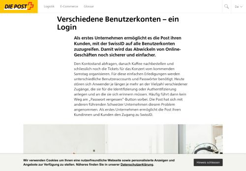 
                            11. Verschiedene Benutzerkonten – ein Login - Logistikpunkt