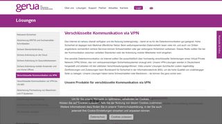 
                            6. Verschlüsselte Kommunikation via VPN - genua GmbH