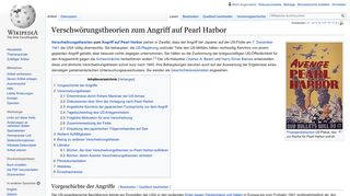 
                            5. Verschwörungstheorien zum Angriff auf Pearl Harbor – Wikipedia