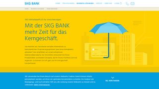 
                            8. Versicherungen | SKG BANK