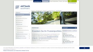 
                            8. Versicherungsprodukte für Kfz-Händler • akf autofinanz - AKF Bank