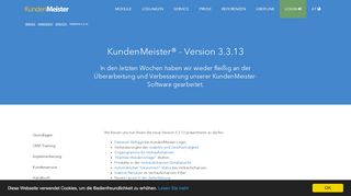 
                            13. Version 3.3.13 - KundenMeister