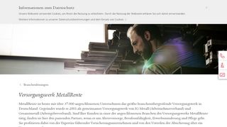 
                            13. Versorgungswerk MetallRente - Swiss Life WebOffice