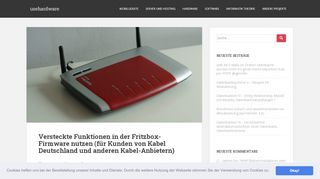 
                            9. Versteckte Funktionen in der Fritzbox-Firmware nutzen (für Kunden ...