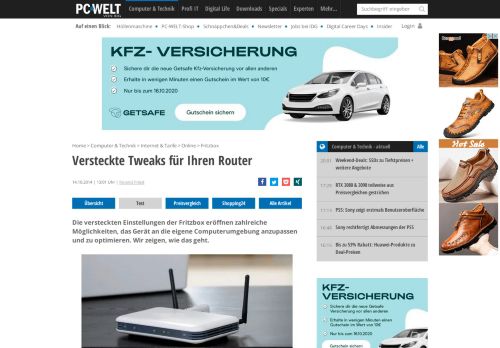 
                            8. Versteckte Tweaks für Ihren Router - PC-WELT