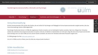 
                            1. Versuchsverwaltung - Universität Ulm - Uni Ulm